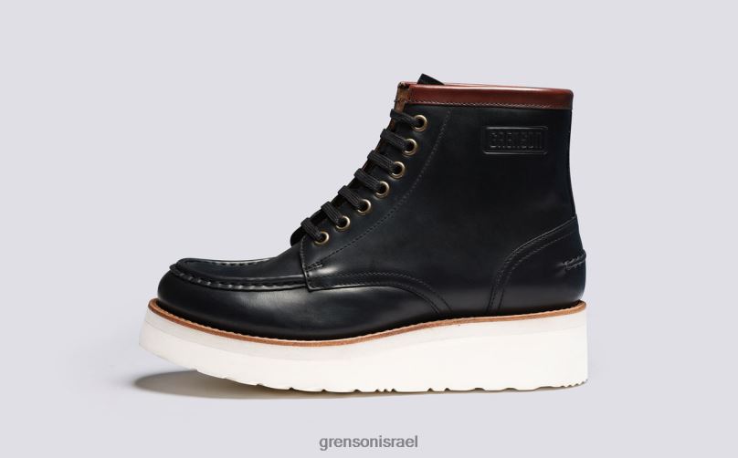 נשים שָׁחוֹר anya Grenson J4F4Z299 מגפיים