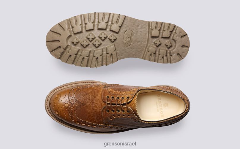 גברים חום ארצ'י Grenson J4F4Z109 נעלי brogues