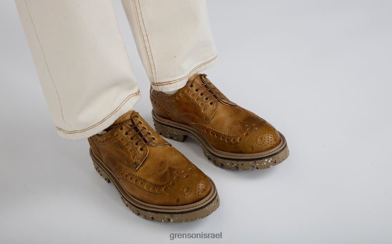 גברים חום ארצ'י Grenson J4F4Z109 נעלי brogues