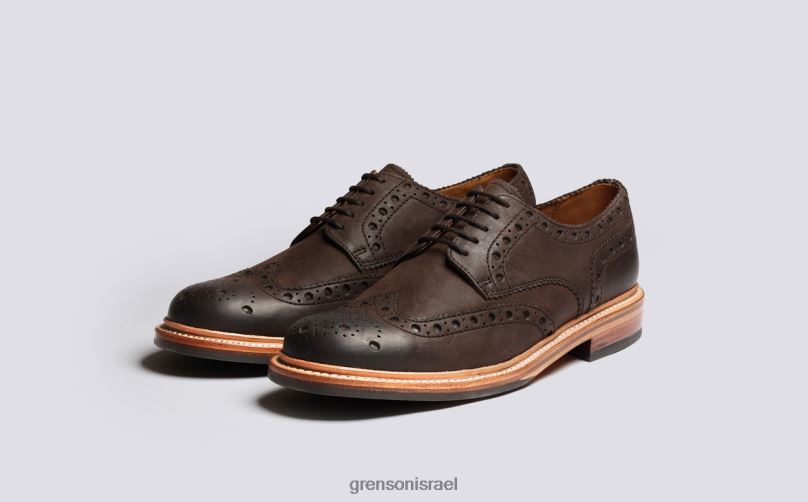 גברים חום ארצ'י Grenson J4F4Z113 נעלי brogues