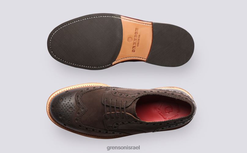 גברים חום ארצ'י Grenson J4F4Z113 נעלי brogues
