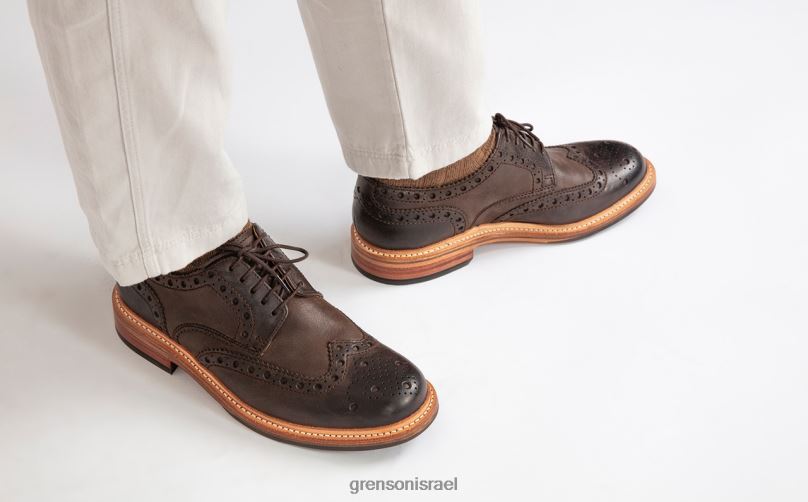 גברים חום ארצ'י Grenson J4F4Z113 נעלי brogues