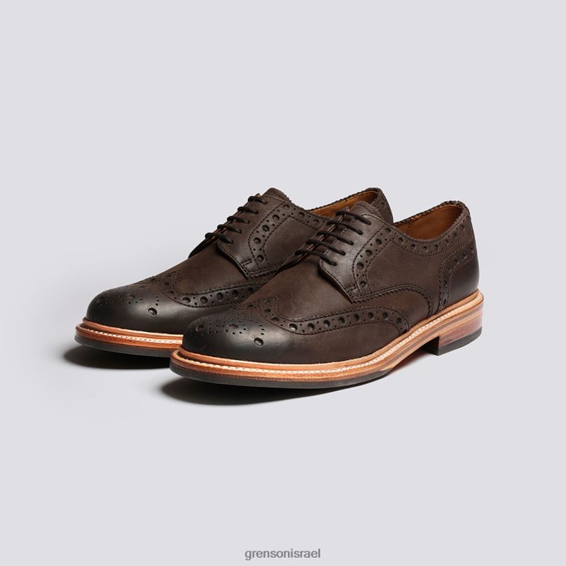גברים חום ארצ'י Grenson J4F4Z113 נעלי brogues