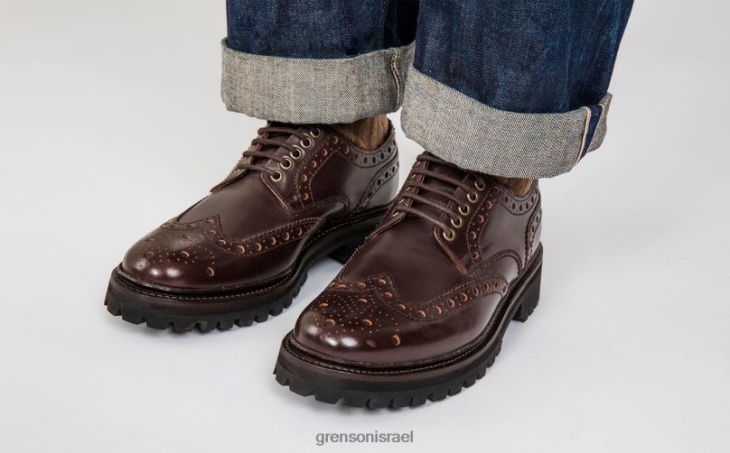 גברים חום ארצ'י Grenson J4F4Z114 נעלי brogues