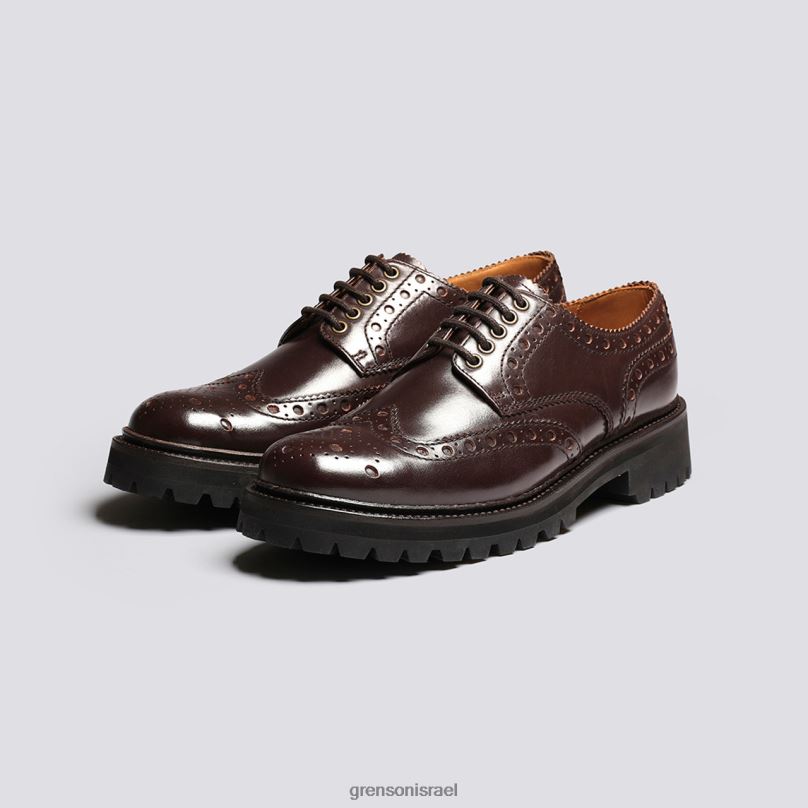 גברים חום ארצ'י Grenson J4F4Z114 נעלי brogues
