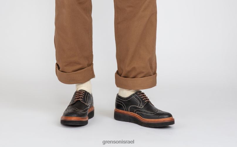 גברים שָׁחוֹר ארצ'י Grenson J4F4Z115 נעלי brogues