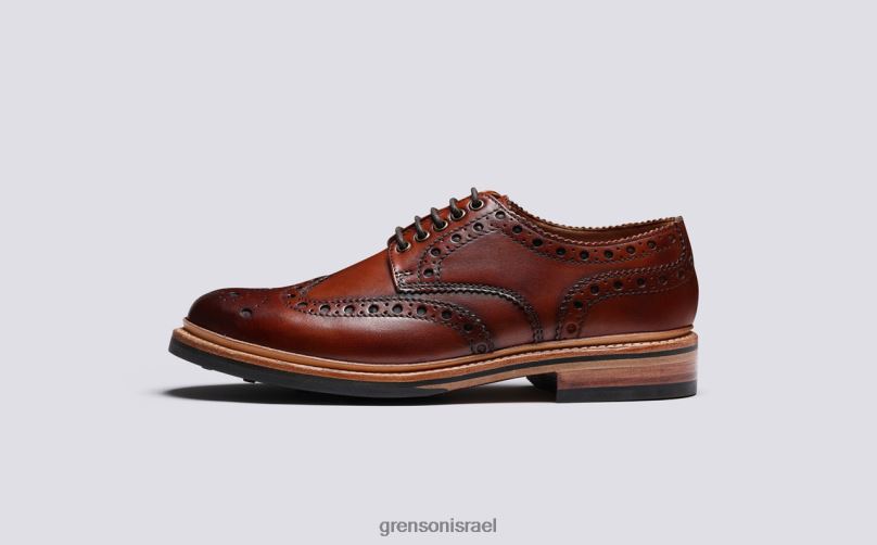 גברים לְהִשְׁתַזֵף ארצ'י Grenson J4F4Z116 נעלי brogues