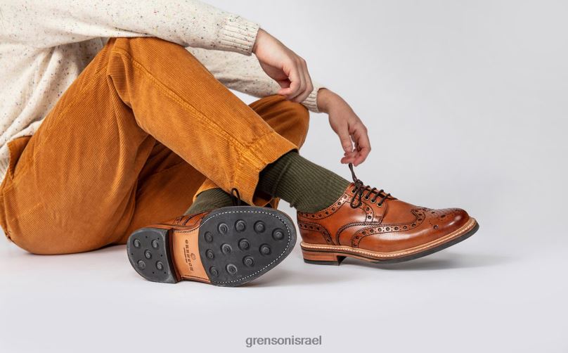 גברים לְהִשְׁתַזֵף ארצ'י Grenson J4F4Z116 נעלי brogues