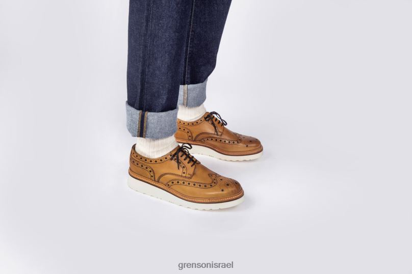 גברים לְהִשְׁתַזֵף ארצ'י Grenson J4F4Z118 נעלי brogues