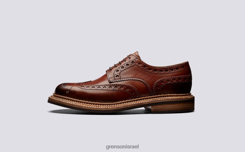 גברים לְהִשְׁתַזֵף ארצ'י Grenson J4F4Z119 נעלי brogues