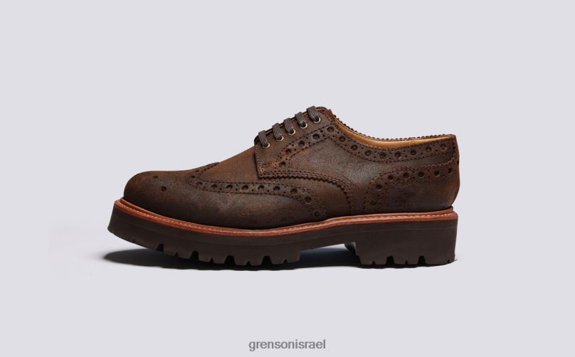 גברים חום ארצ'י Grenson J4F4Z122 נעלי brogues