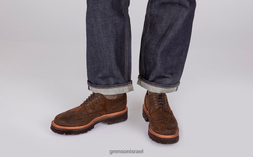 גברים חום ארצ'י Grenson J4F4Z122 נעלי brogues