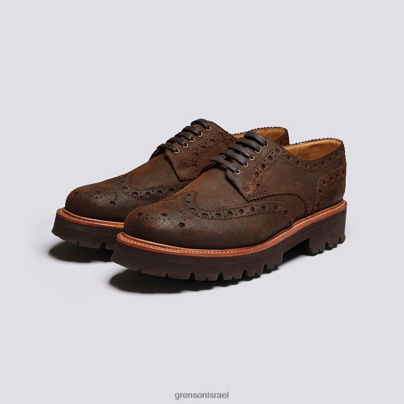 גברים חום ארצ'י Grenson J4F4Z122 נעלי brogues
