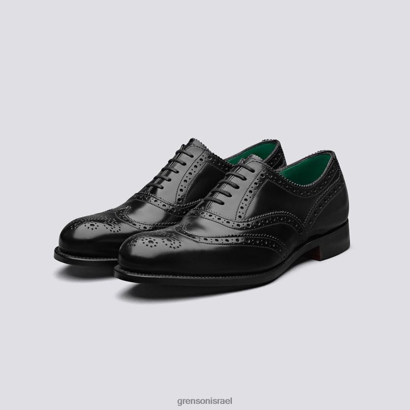 גברים שחור/ירקן מַשׁדֵדָה Grenson J4F4Z125 נעלי brogues