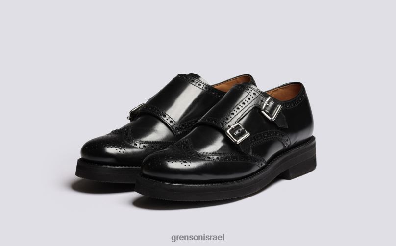 נשים שָׁחוֹר מרגוט Grenson J4F4Z333 נעלי brogues
