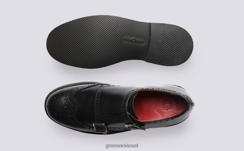 נשים שָׁחוֹר מרגוט Grenson J4F4Z333 נעלי brogues