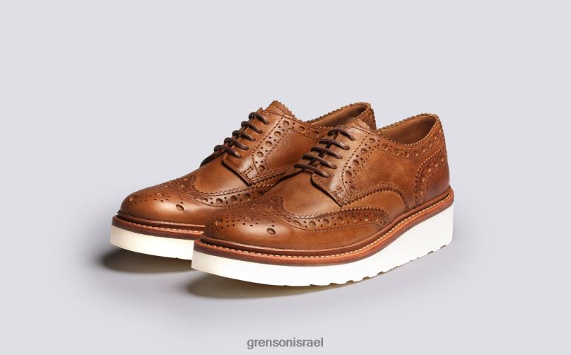 נשים טִבעִי ava Grenson J4F4Z329 נעלי brogues