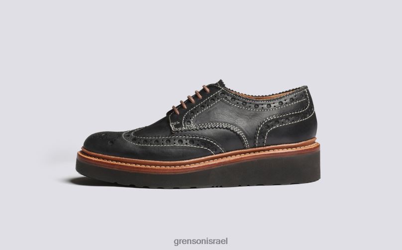 נשים שָׁחוֹר ava Grenson J4F4Z331 נעלי brogues