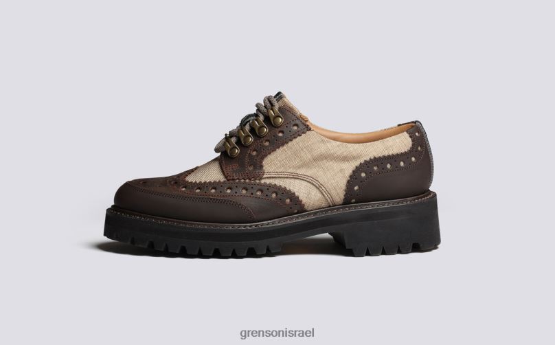 נשים בז' ava tech Grenson J4F4Z330 נעלי brogues