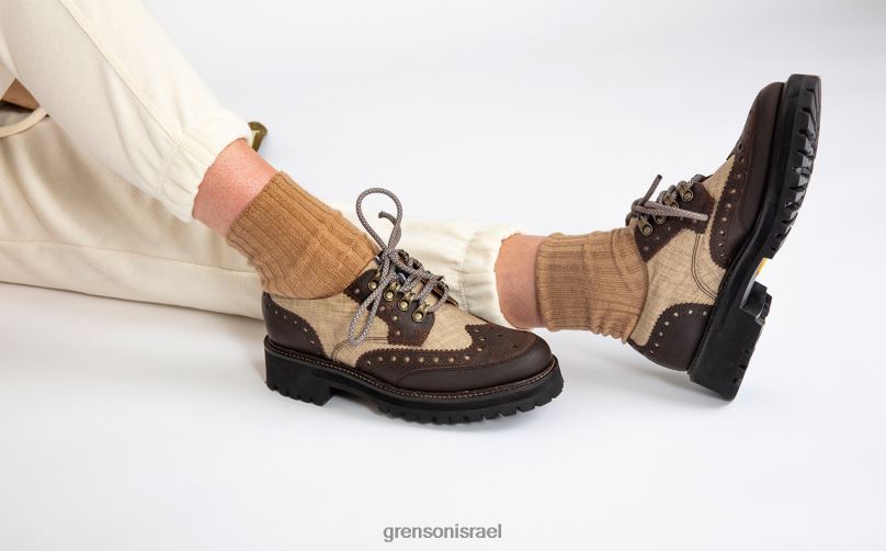 נשים בז' ava tech Grenson J4F4Z330 נעלי brogues