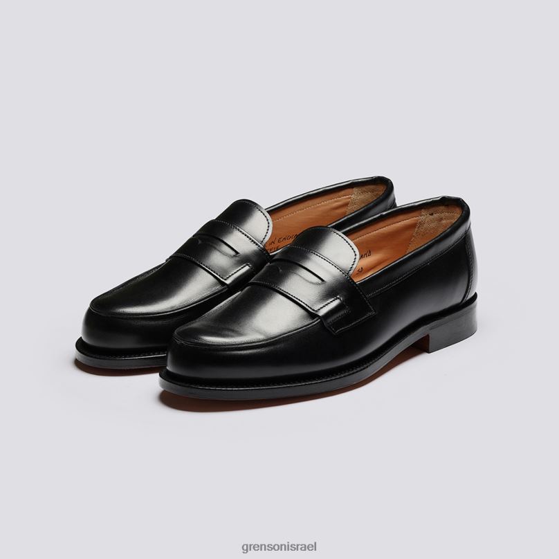 נשים שָׁחוֹר epsom Grenson J4F4Z239 מוֹקָסִינִים