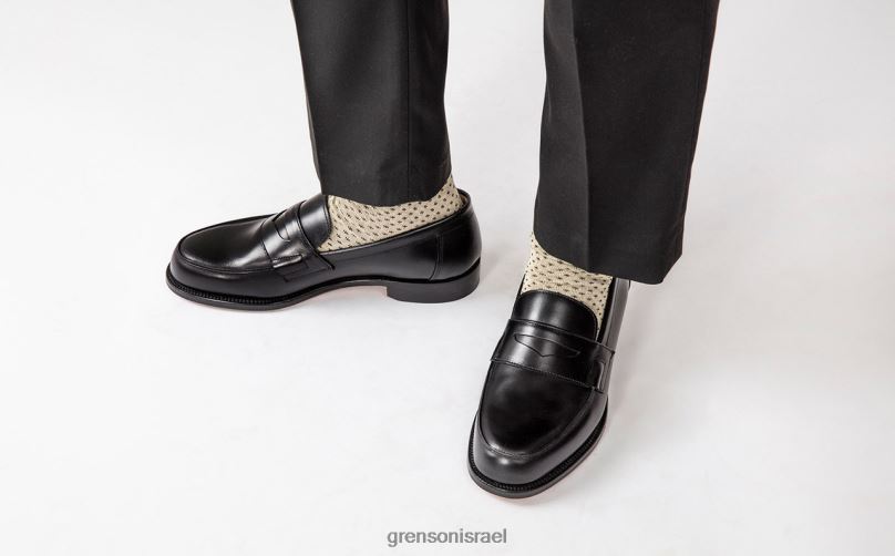 גברים שָׁחוֹר epsom Grenson J4F4Z81 נעליים רשמיות