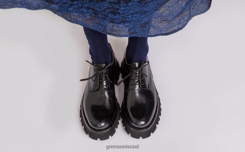 נשים שָׁחוֹר evie Grenson J4F4Z317 נעליים רשמיות