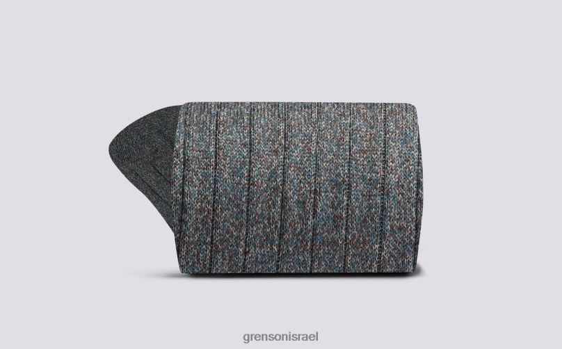 גברים כְּחוֹל גרב fuzz לטלוויזיה Grenson J4F4Z465 אביזרים