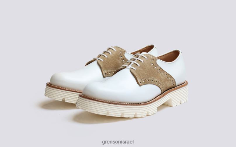 נשים לבן המתלה l16 Grenson J4F4Z311 נעליים רשמיות