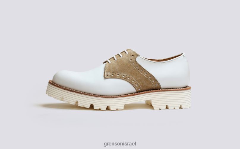 נשים לבן המתלה l16 Grenson J4F4Z311 נעליים רשמיות