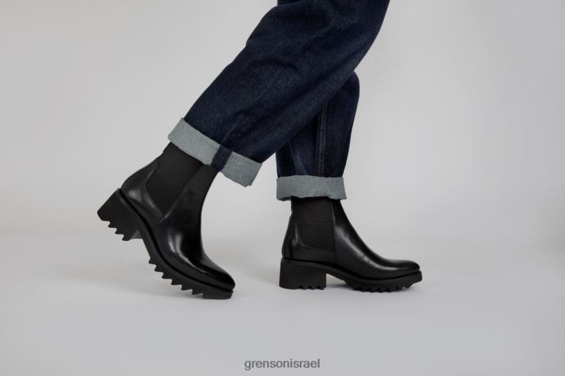 נשים שָׁחוֹר tilly Grenson J4F4Z288 מגפיים